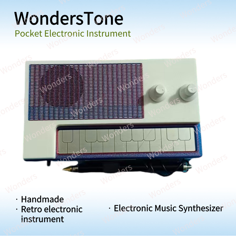 Synth Controller Mini - Handmade Mini Electronic Music Synthesizer Portable