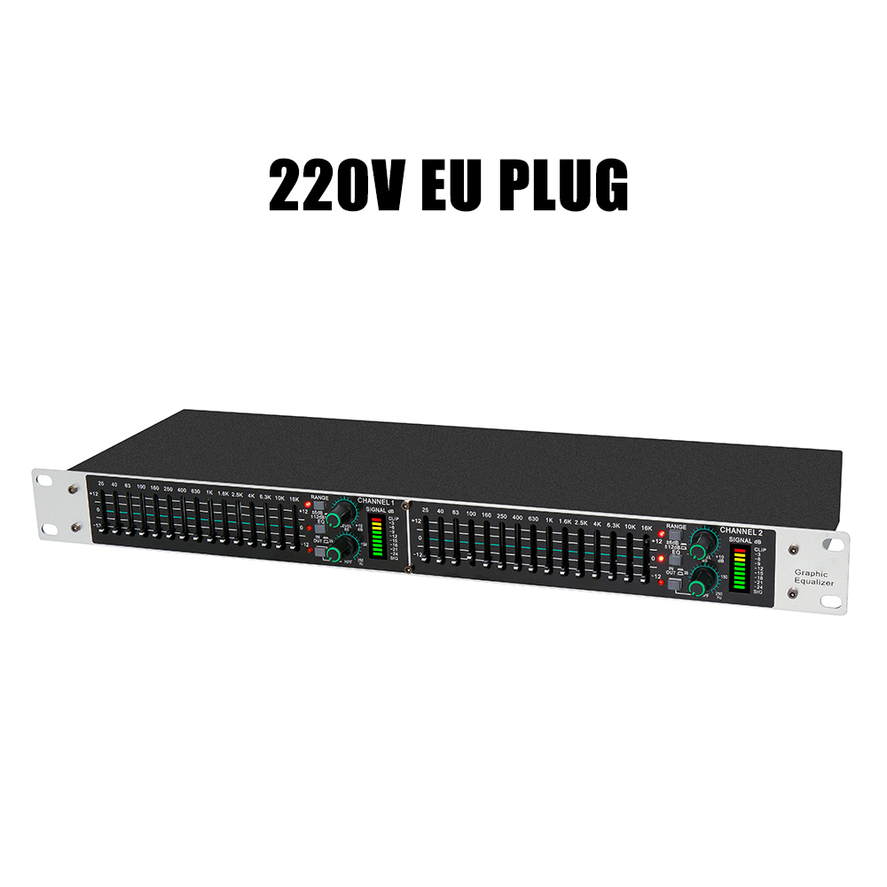 Eq215 Dual 15-Band Graphic Equ - đánh giá và giá Audio Music Equalizer