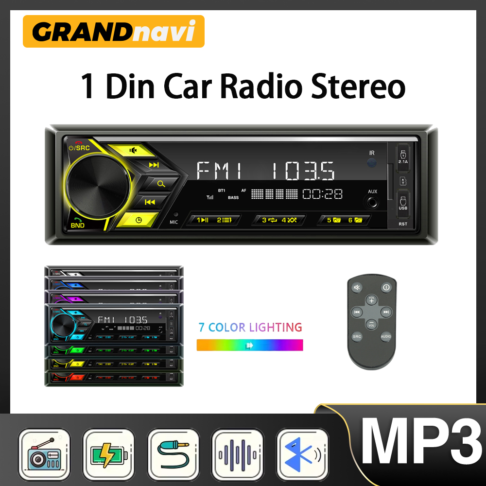 Car Radio 1din MP3 Player Digi - đánh giá và giá Audio Universal Music