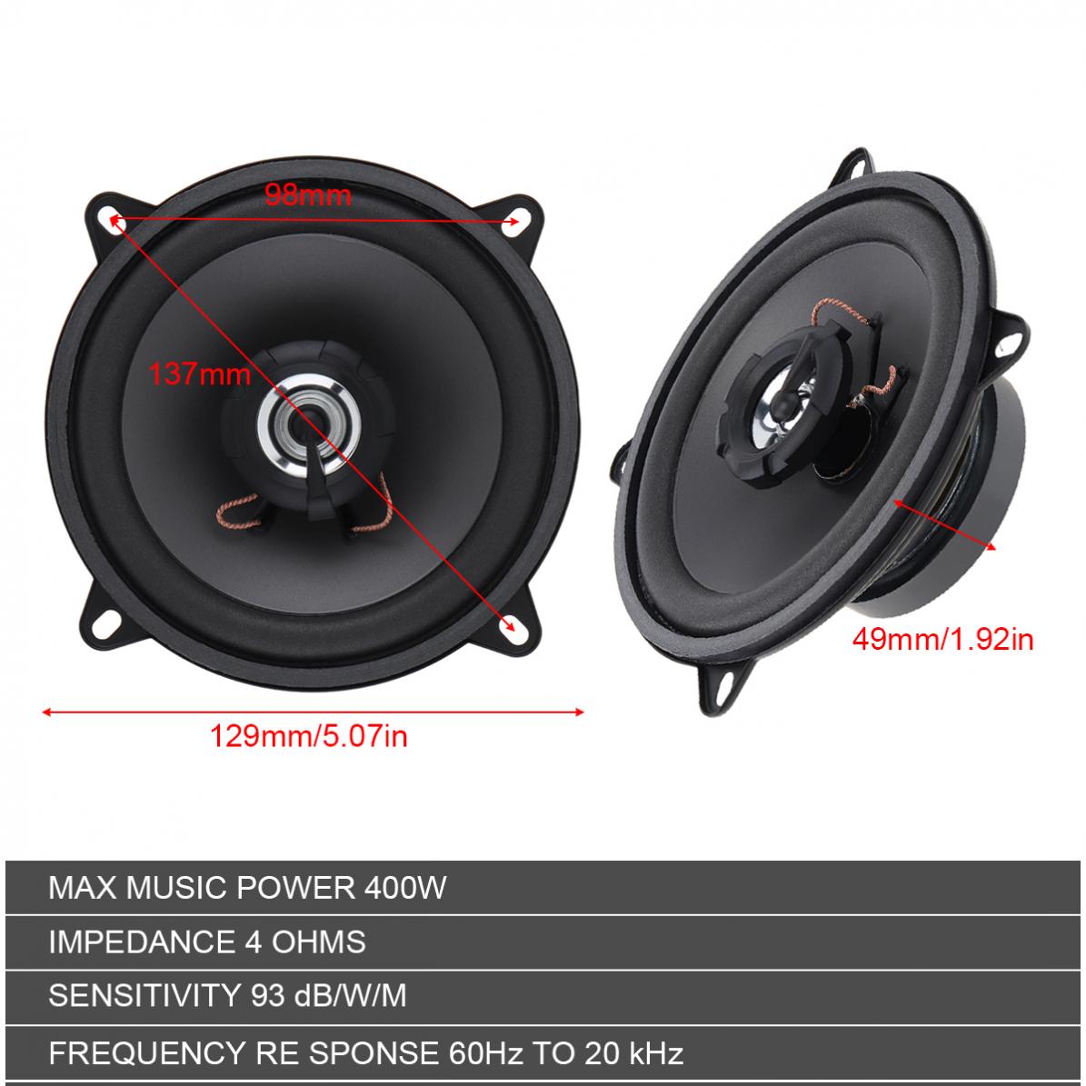 5 Inch 400W / 500W 2 Ổ HiFi Đồ - đánh giá và giá Audio Universal Music