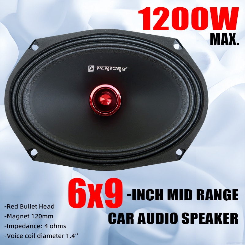 1PC 6x9 Inch Car Speakers 1200 - đánh giá và giá Audio Universal Music