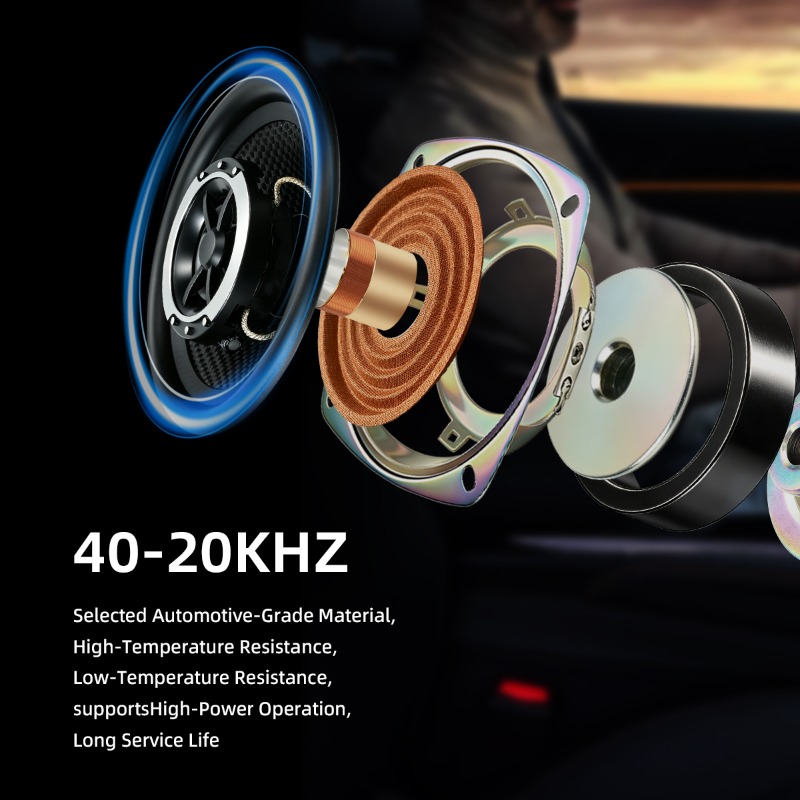 2pcs 6.5 Inch Coaxial Speaker  - đánh giá và giá Audio Universal Music