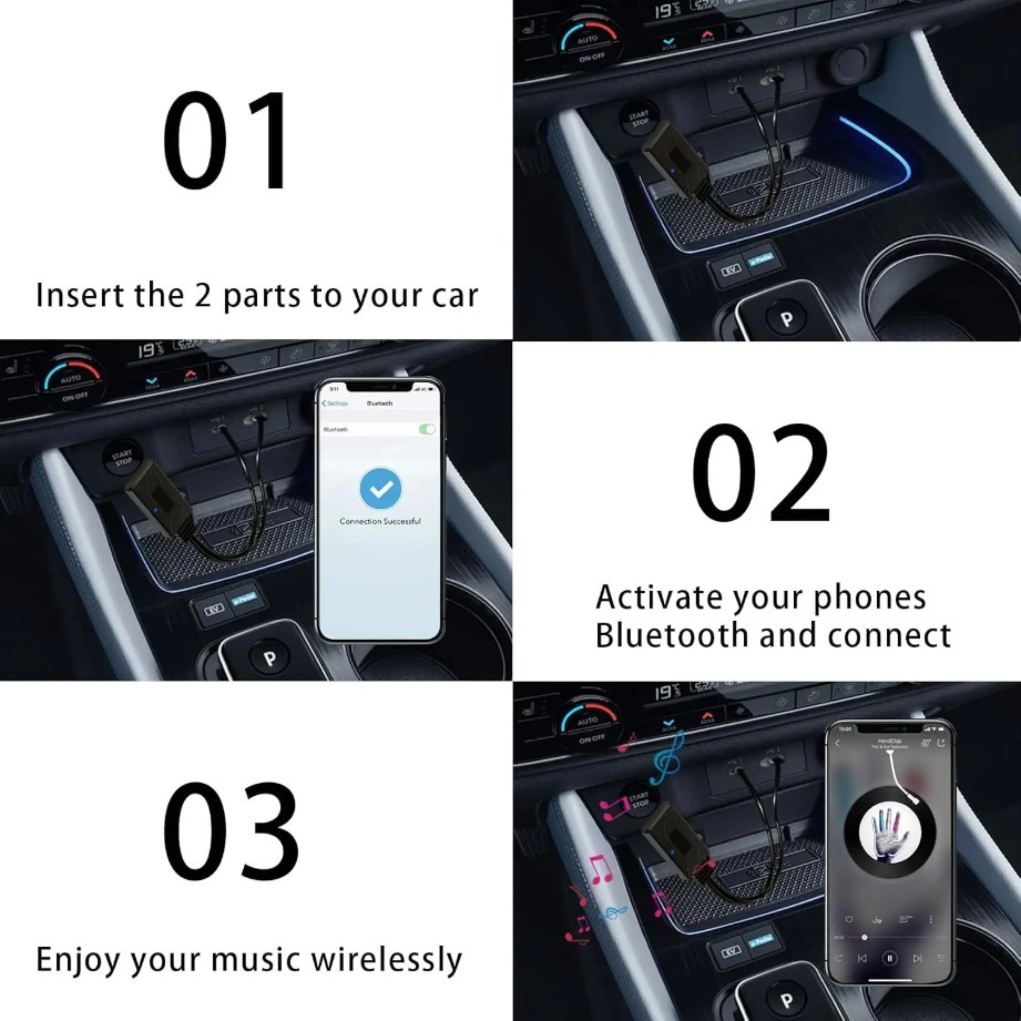 Bluetooth Audio Adapter Aux 3. - đánh giá và giá Audio Universal Music