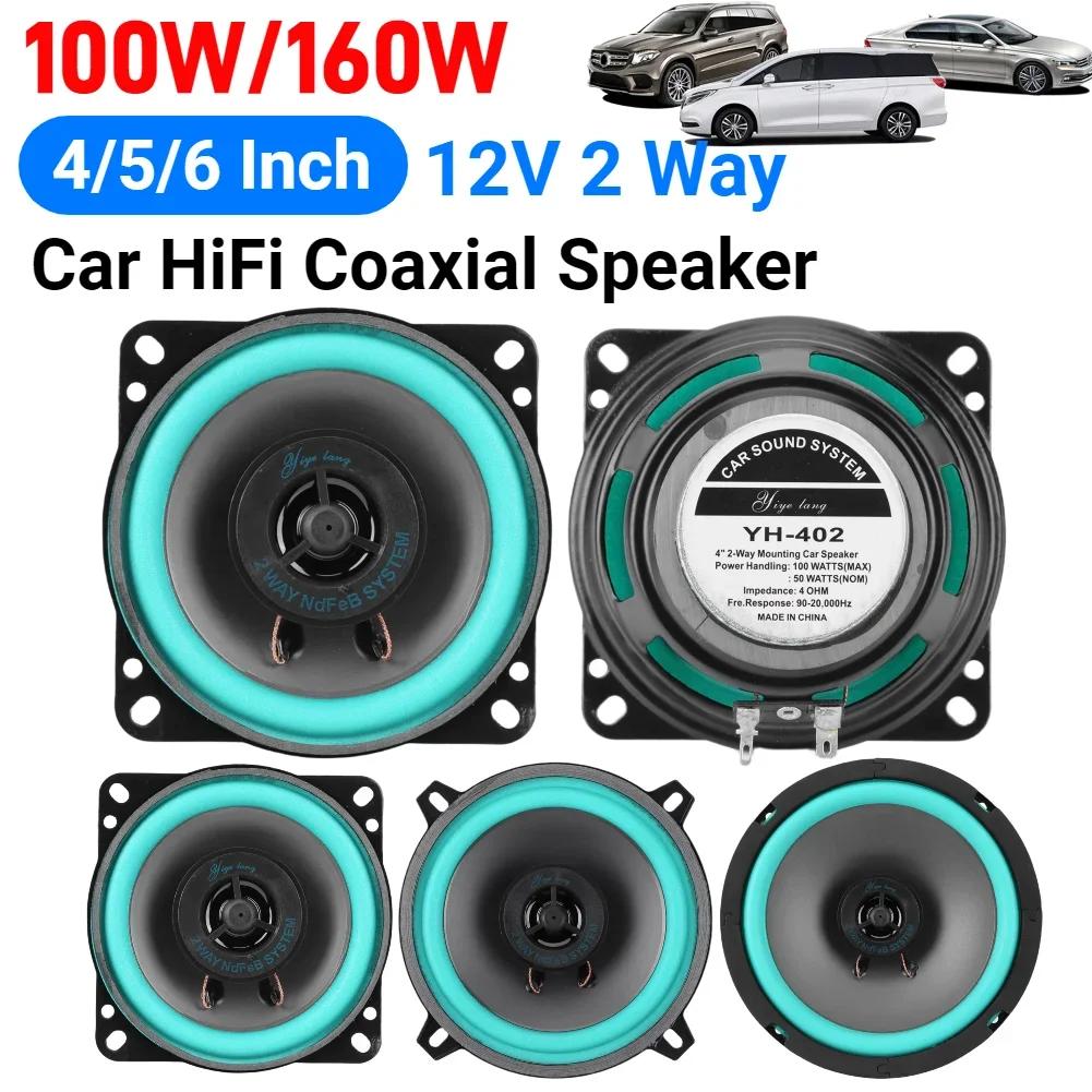 4/5/6 Inch Car Speakers 100/16 - đánh giá và giá Audio Universal Music
